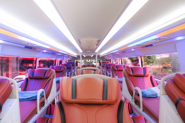 Sleeper Bus from Hanoi to Sapa